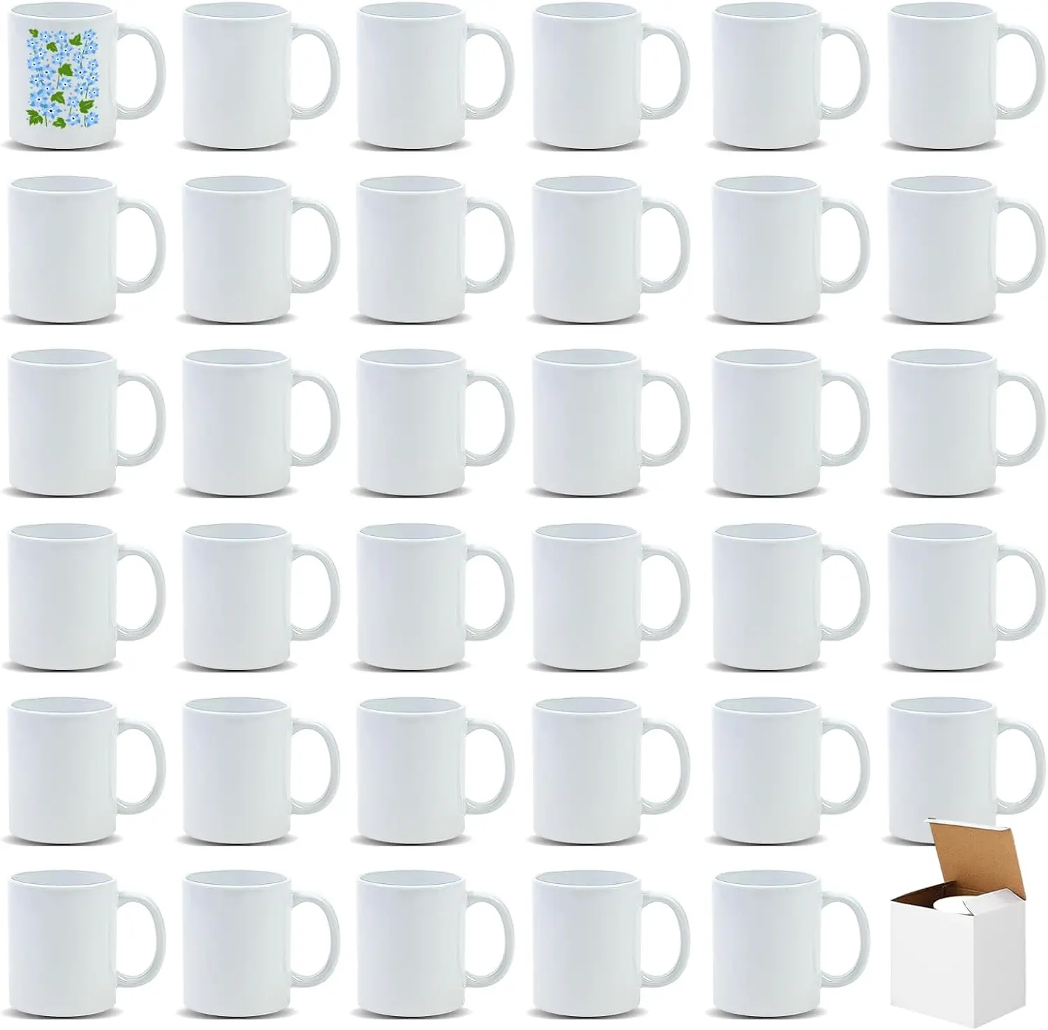 Sublimation Mug White - Mug Sublimasi 11 oz, Bahan Baku