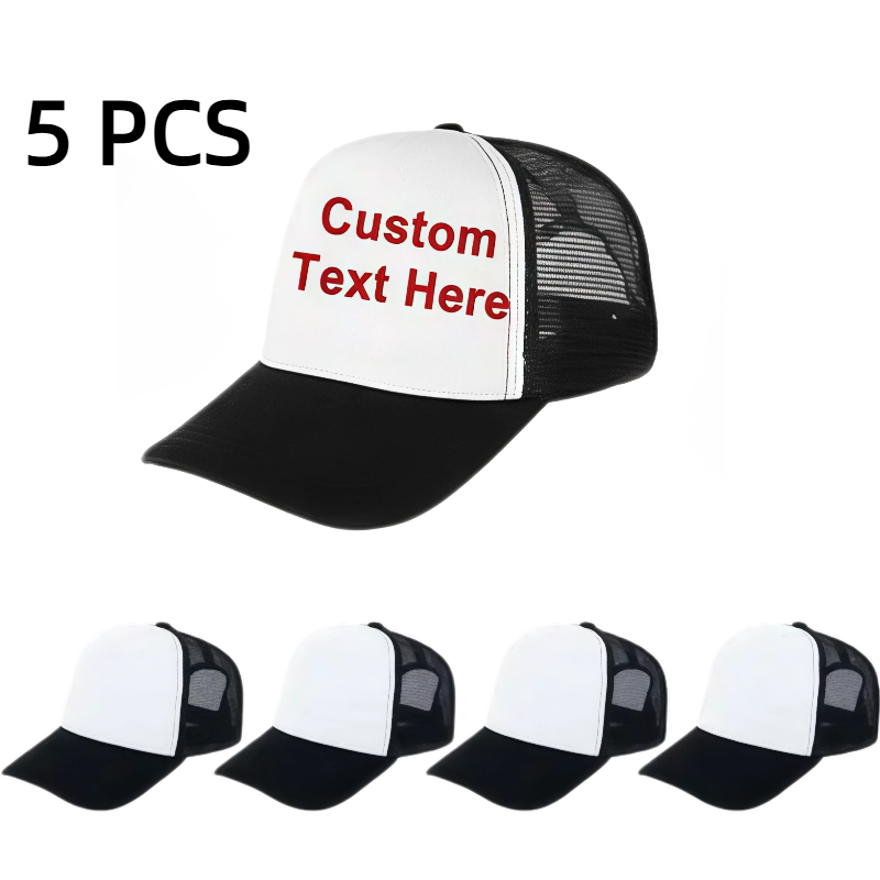 Hat Sublimation Blank - 5pcs topi trucker polos untuk sublimasi