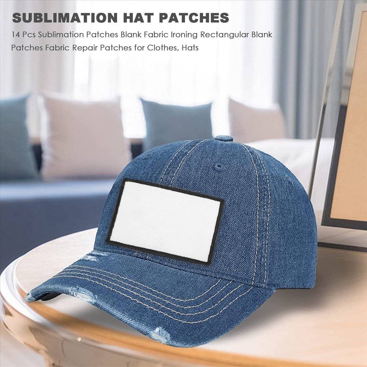 Hat Sublimation Blank - 【Sedang Diskon】 14 Buah Patch Sublimasi