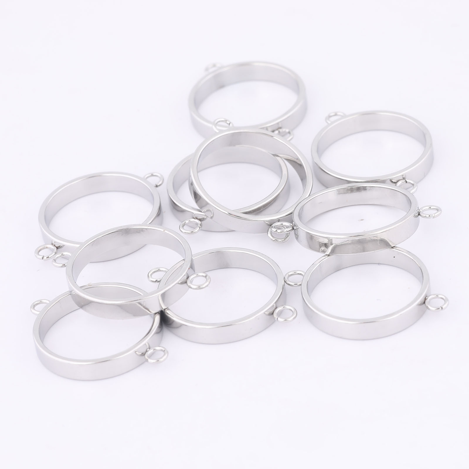 10 buah gelang Bezel terbuka b - Metal Photo Panel ulasan dan harga