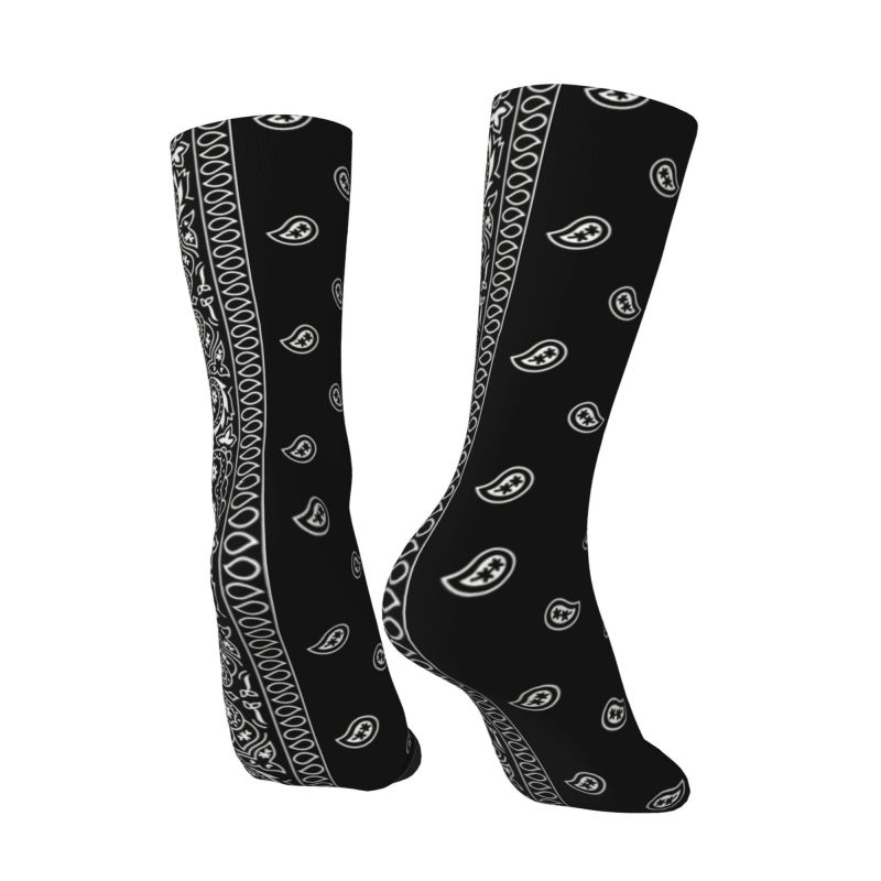 Kustom cetak hitam dan putih P - Bandana Blank White ulasan dan harga