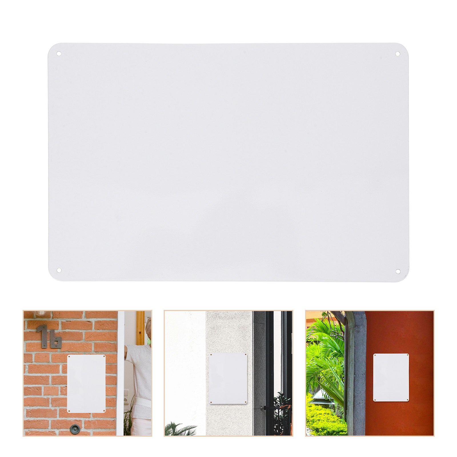 2 Buah Papan Logam Kosong untu - Yard Sign Blank ulasan dan harga
