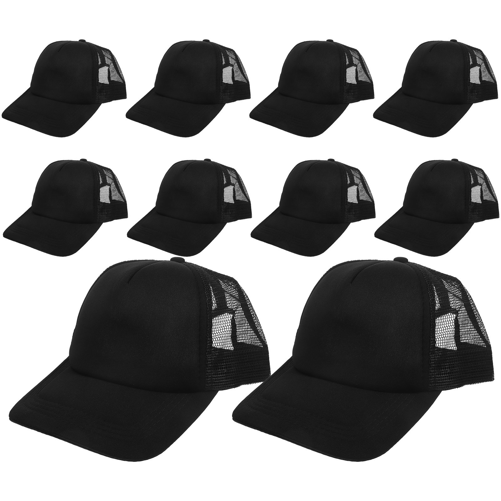 10 Buah Topi Baseball Jaring K - Hat Sublimation Blank ulasan dan harga