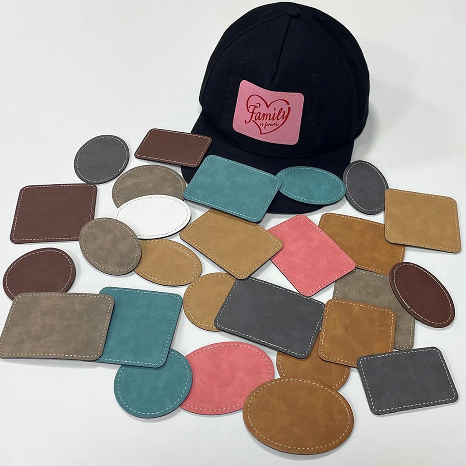 Patch Kulit Imitasi untuk Topi - Hat Sublimation Blank ulasan dan harga